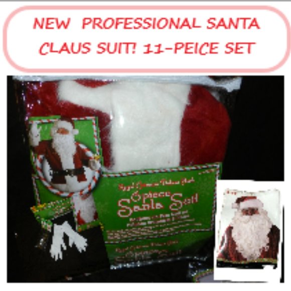 Regency Other - Majestic Deluxe Professional Santa Claus Crimson Adult 11-Pc Costumes NEW